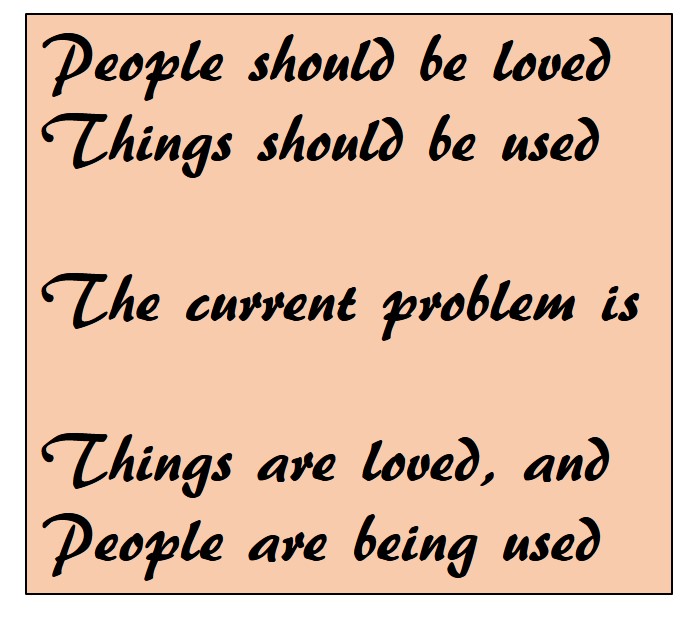 Be not careless in deeds etc