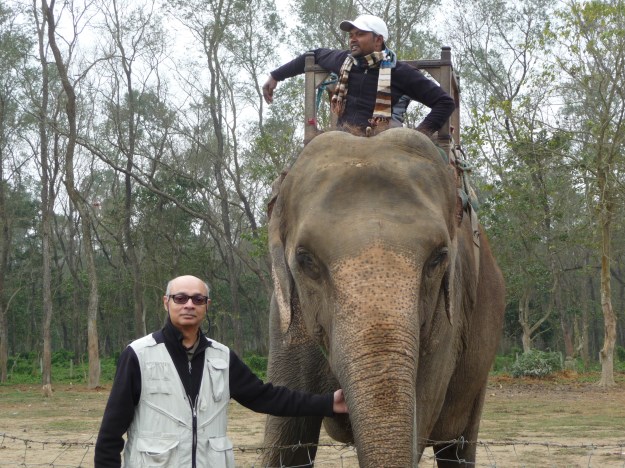 Thanking Champakali, Chitwan Reserve, Nepal