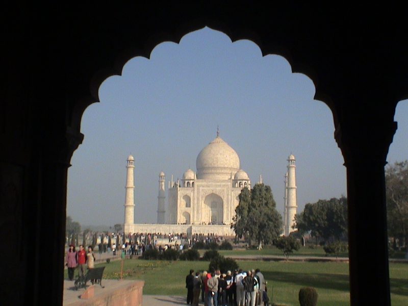The Taj Mahal, India.