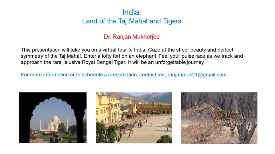 India trip presentation summary