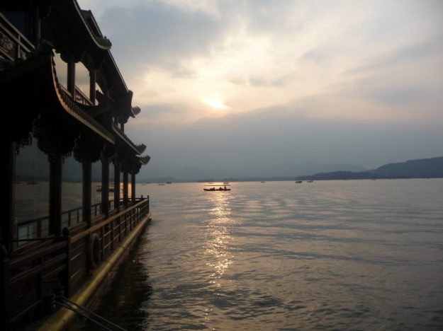 View of West Lake, Hangzhou, China