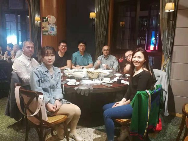 Dinner at Hangzhou restaurant