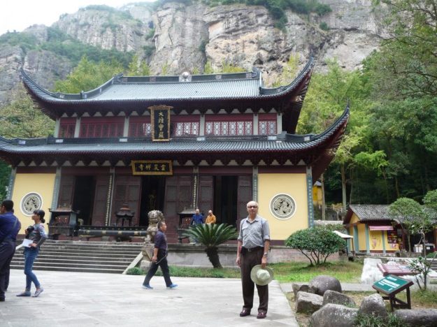 Buddhist temple, Yandang Mountains, Zhejian, China