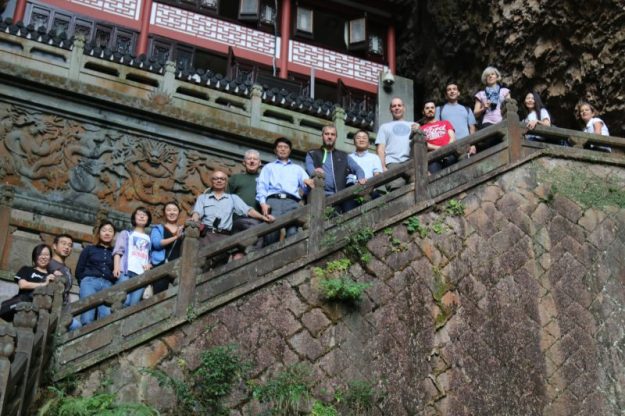 Group photo, Guanyin temple, Yandang Mountains