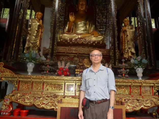 At the Buddhist temple, Yandang Mountains, Wenzhou