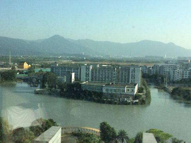 View from my hotel room, Wenzhou, China