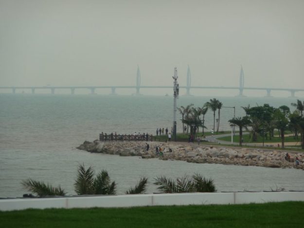 Bridge connecting Zhuhai to Macau