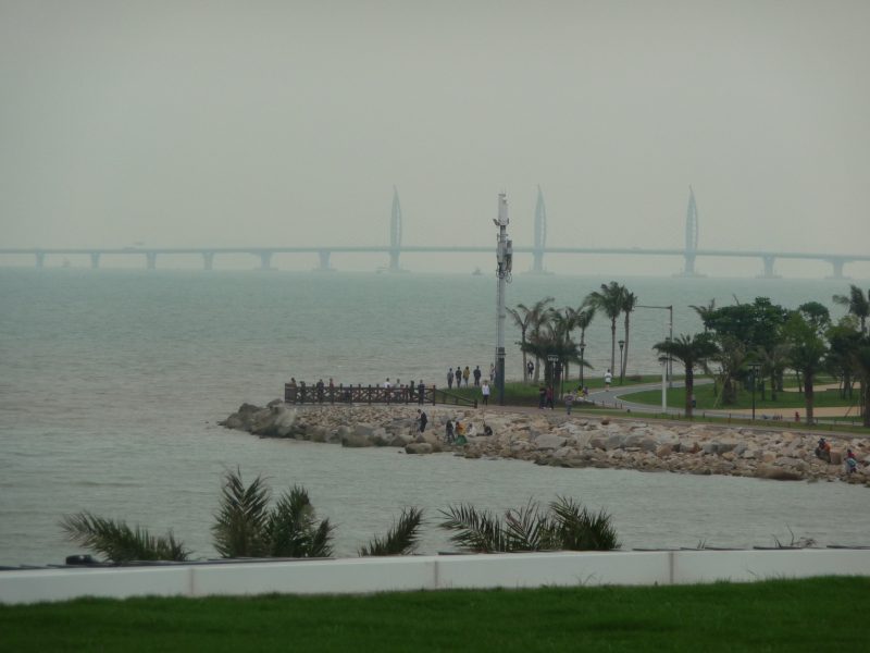 Bridge connecting Zhuhai to Macau
