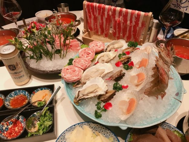 Food destined for Hot Pot