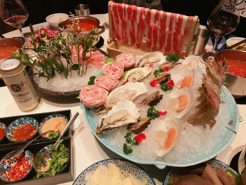 Food destined for Hot Pot