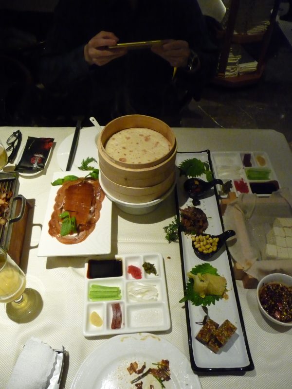 Dinner at 10th Siji Minfu Peiking Roast Duck