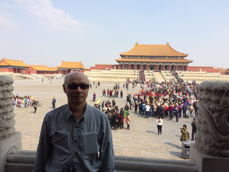 At the Forbidden City, Beijing