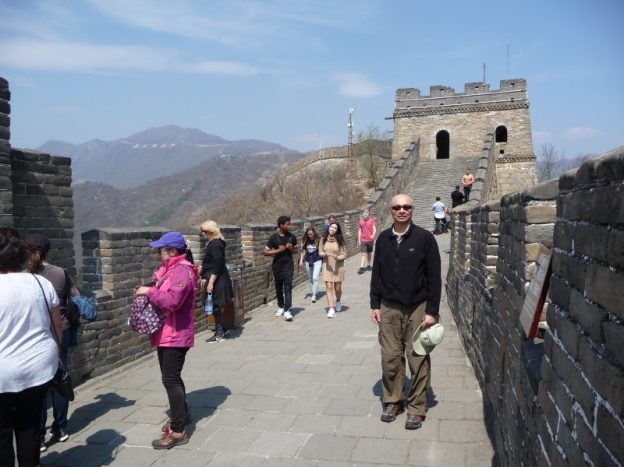 At the Great Wall of China