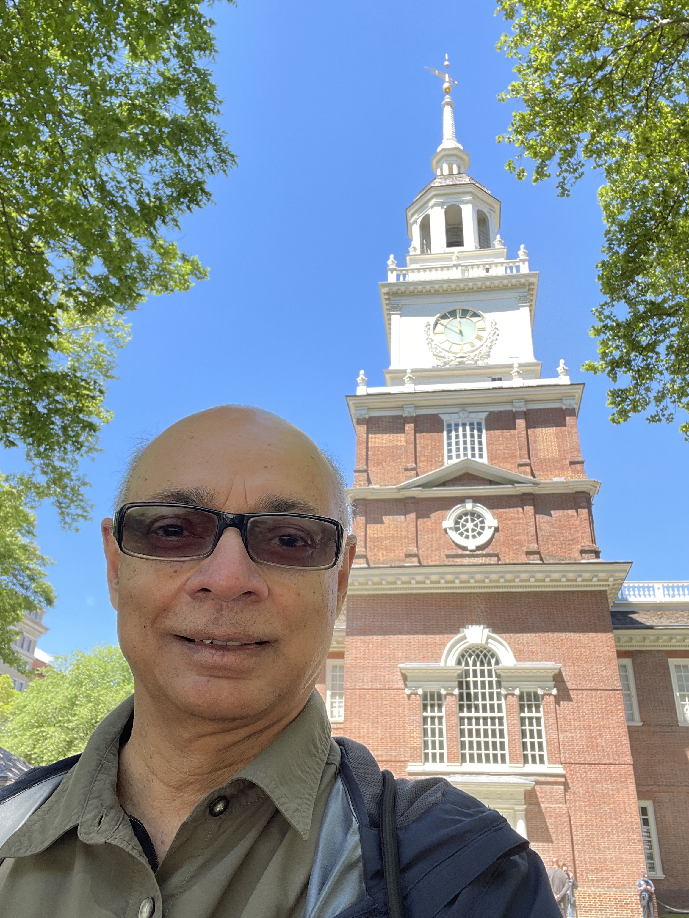 South face of Liberty Bell Tower, Independence Hall