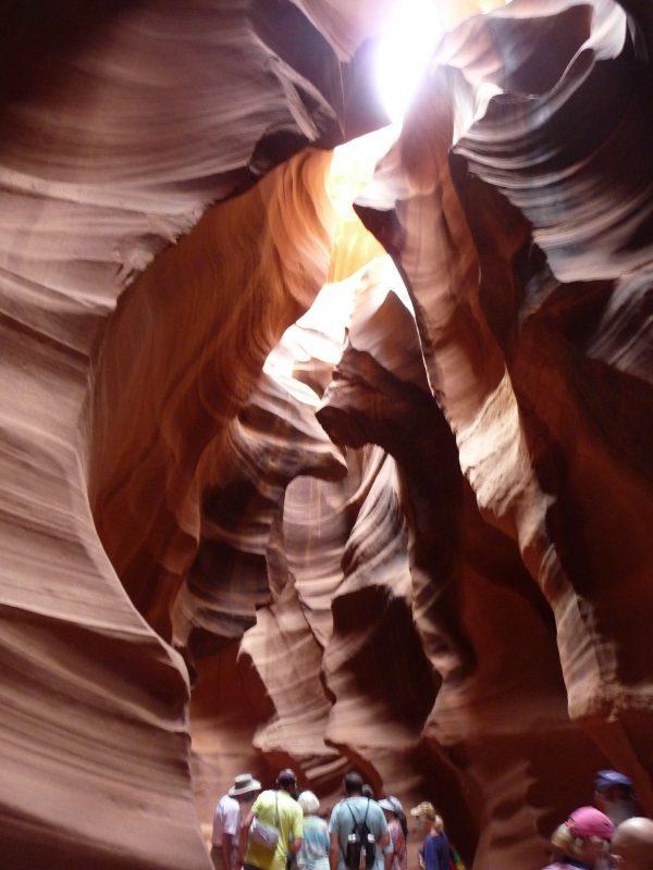 Our group in Antelope Canyon.