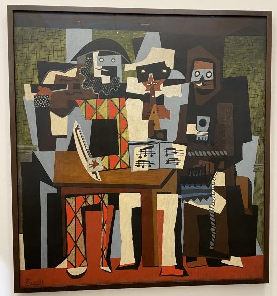 Three Musicians. Pablo Picasso.