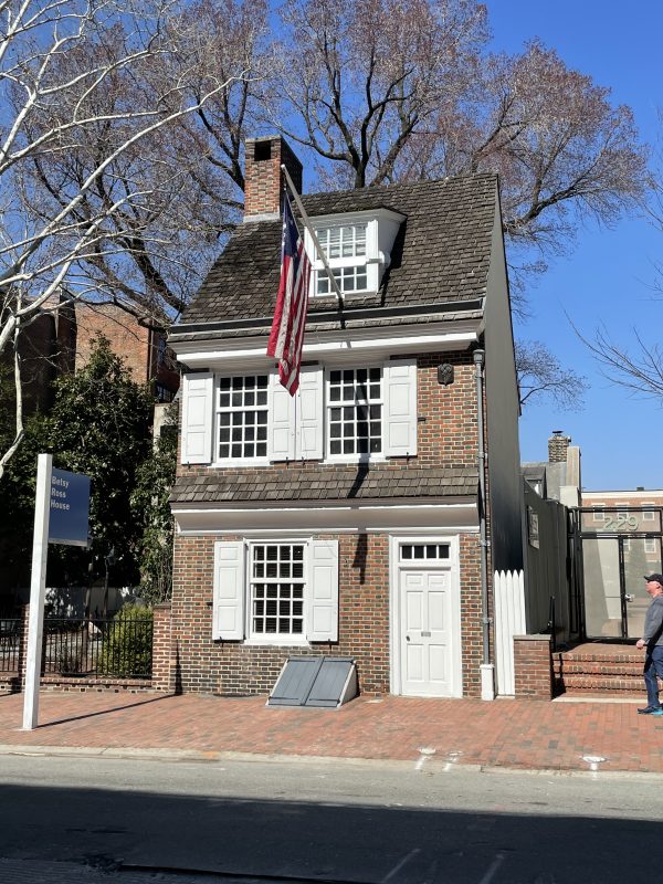 The Betsy Ross House, Philadelphia.