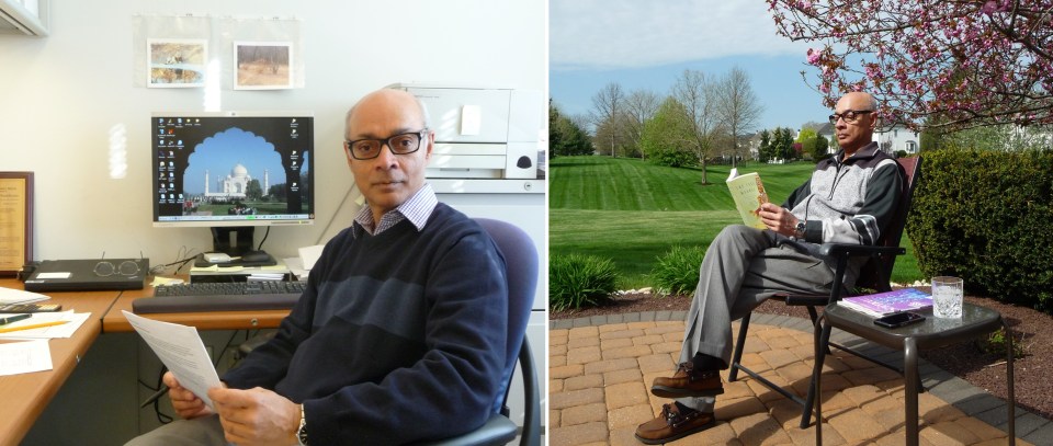 Stepping out from the office into the open.