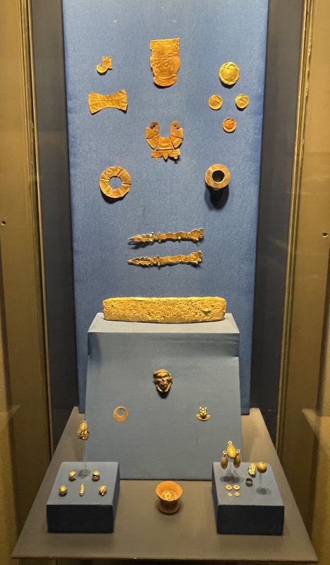 Aztec gold ornaments