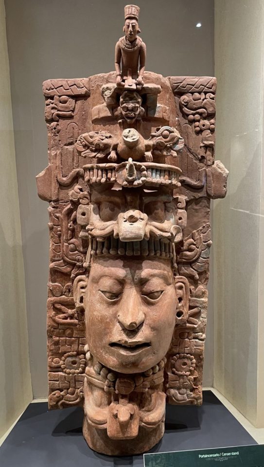 Censer stand, Palenque museum.