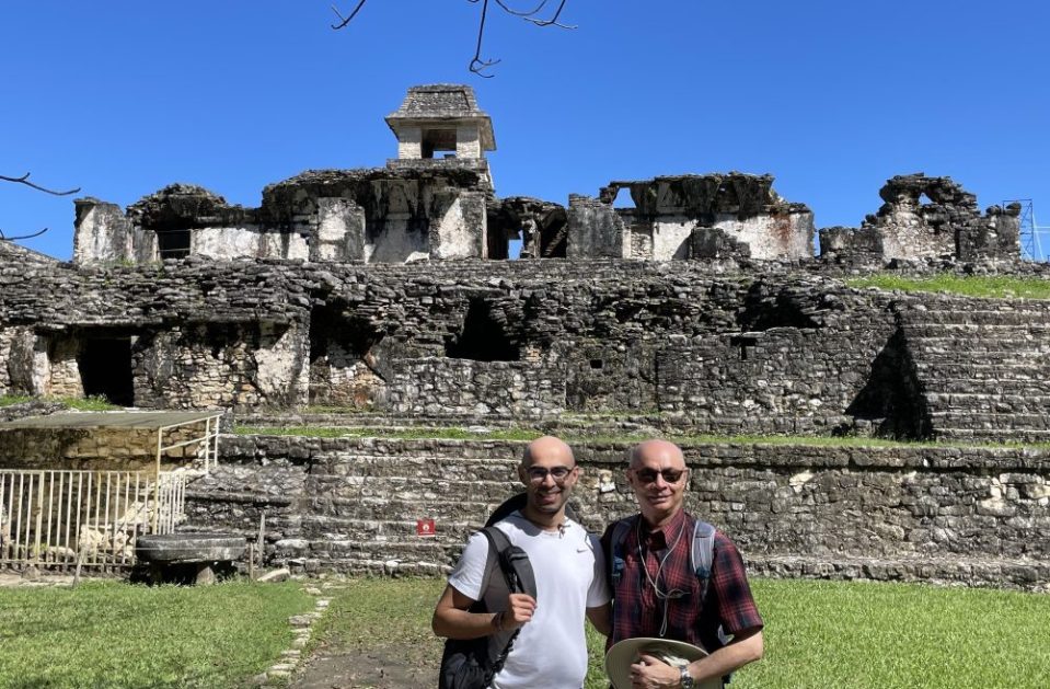 At The Palace, Palenque.