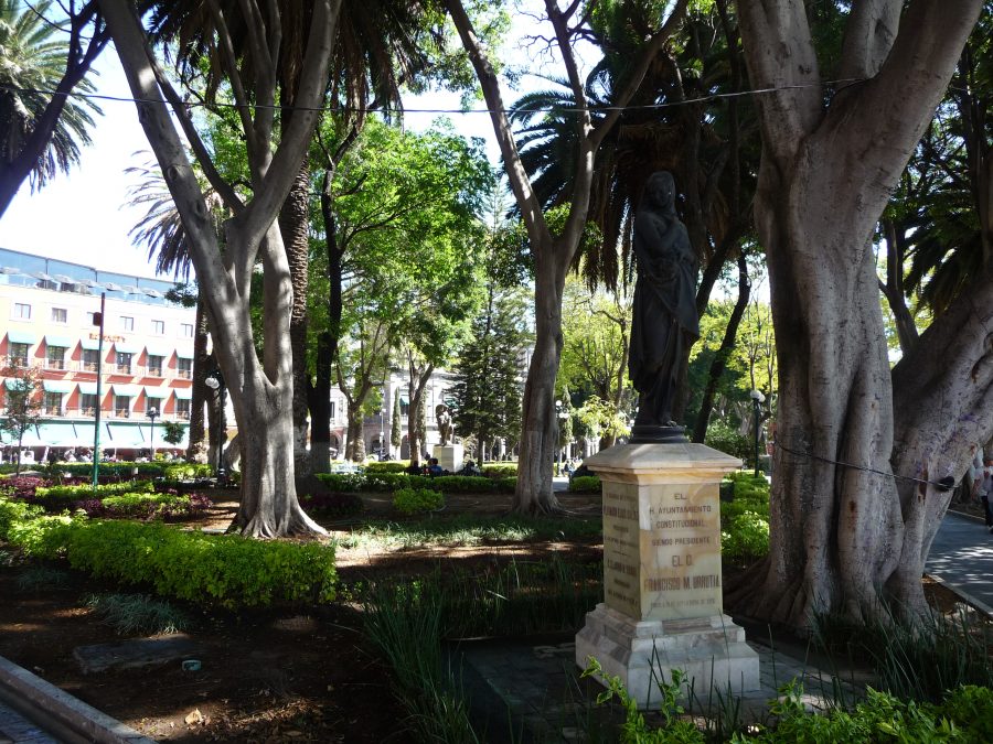 A Puebla park.