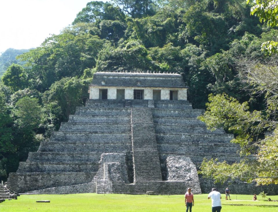 Temple of Inscriptions, Palenque, Mexico.