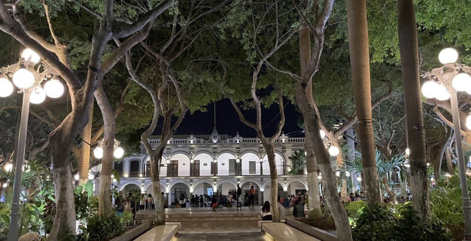 Palacio Municipal and the Zocalo, Veracruz.