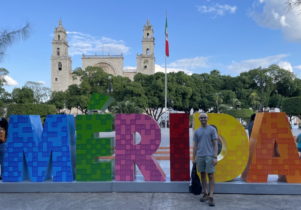 The Plaza Grande in Merida.