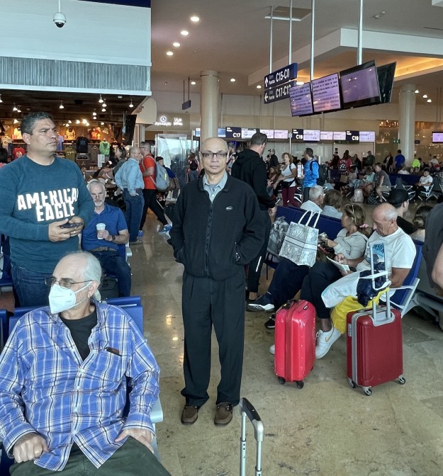 Cancun airport.