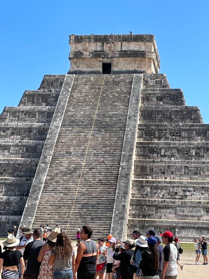 Pyramid of Kukulcan, Chichen Itza.