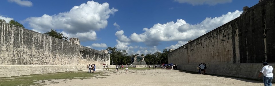 Ball Court, Chichen Itza.