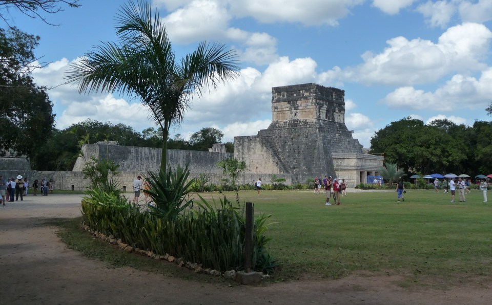 Grand Ball Court, Chichen Itza.
