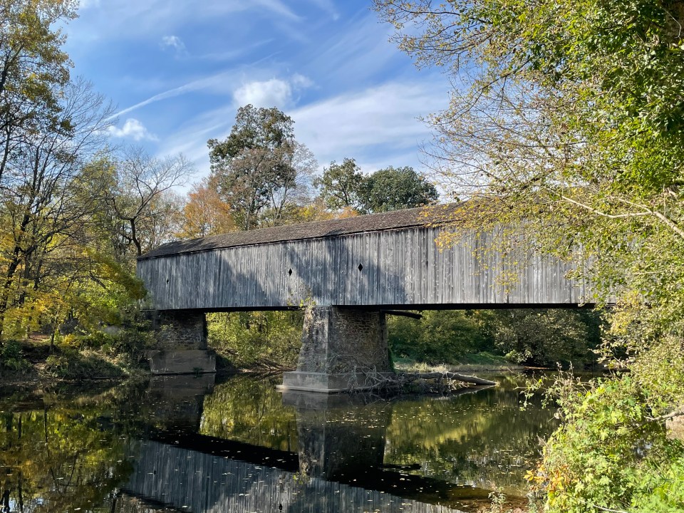Schofield Covered Bridge, Tyler State Park, Bucks County, PA.