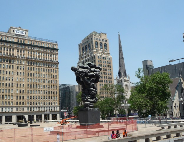Government of the People statue, Philadelphia.