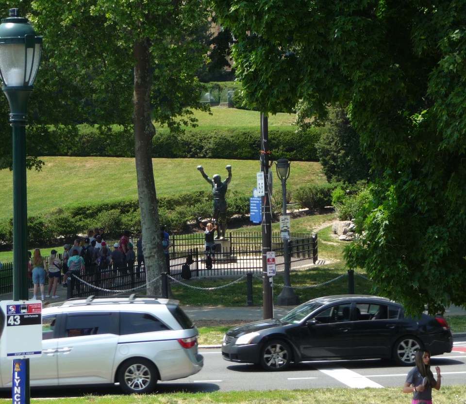 Rocky statue, Philadelphia.