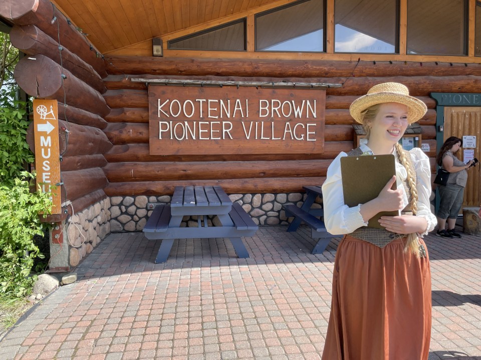 Kootenai Brown Pioneer Village, Alberta, Canada