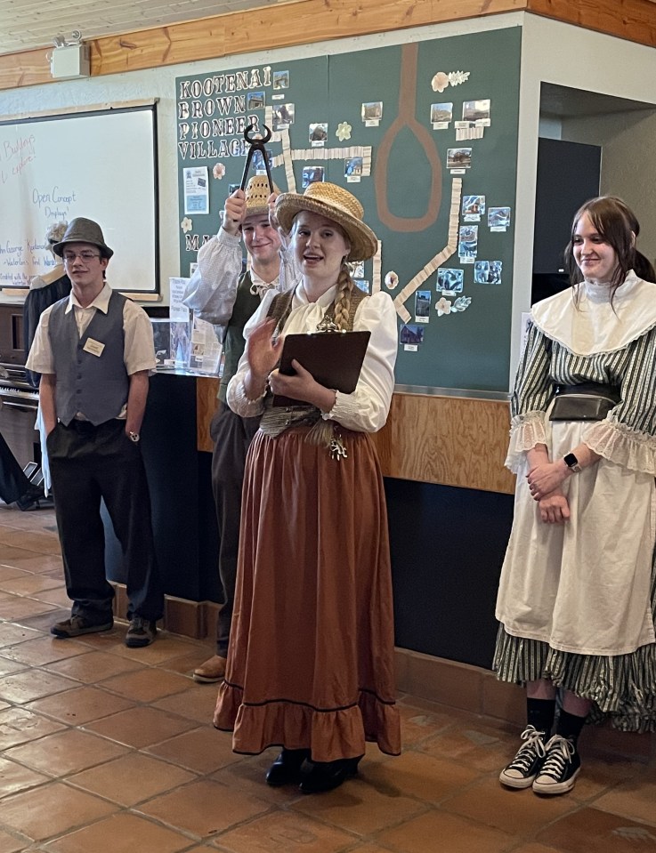 The pincher of Pincher Creek, Alberta, Canada.
