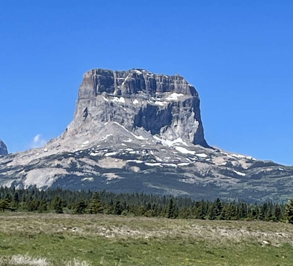 Chief Mountain, Montana.