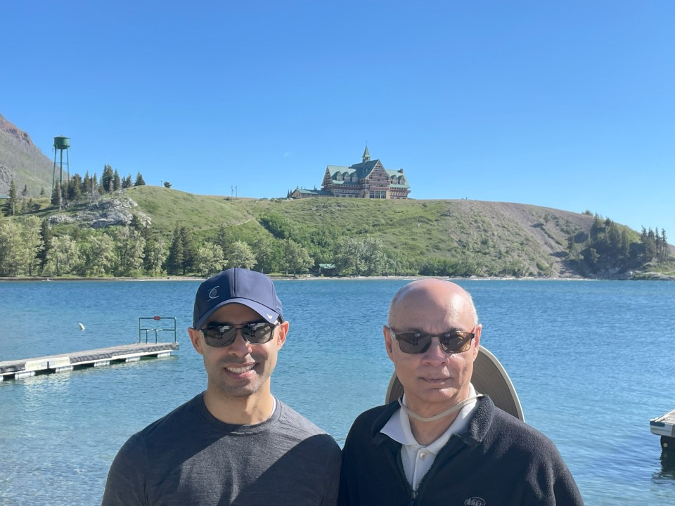Waterton Lake and the Prince of Wales Hotel.