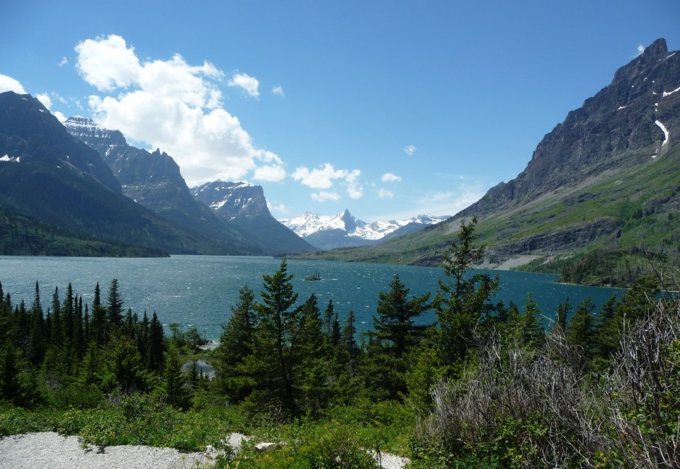 Saint Mary Lake.