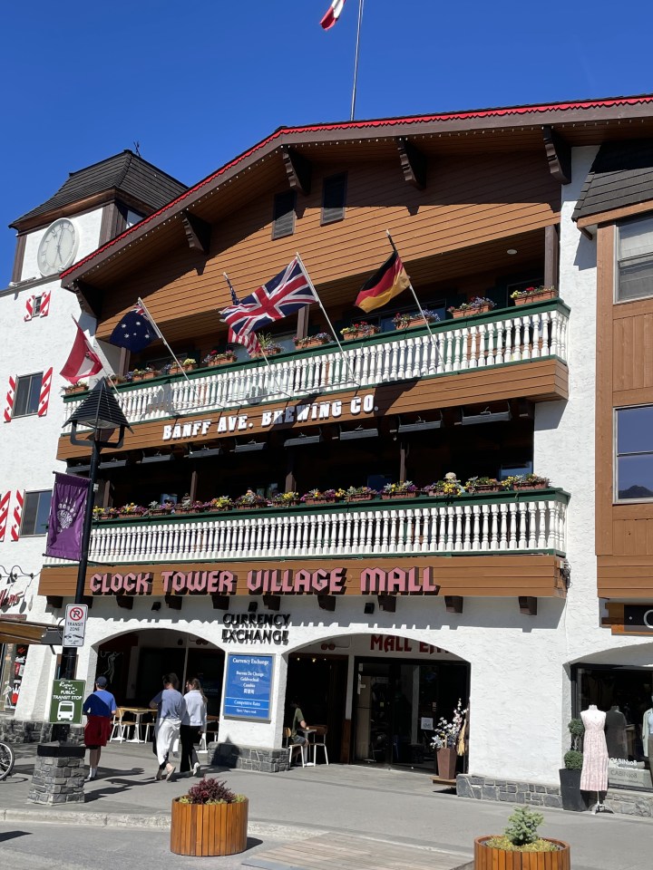 Clock Tower Village Mall, Banff.