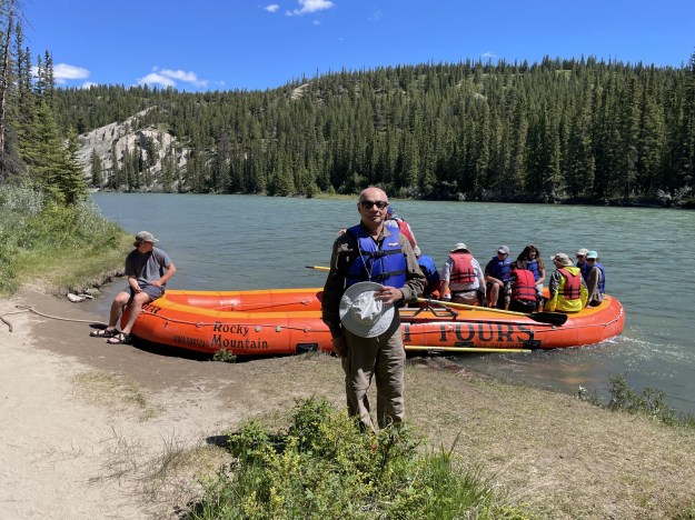 Rafting, Bow River, Banff.