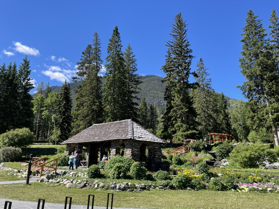Beautiful Cascade Gardens, Banff.