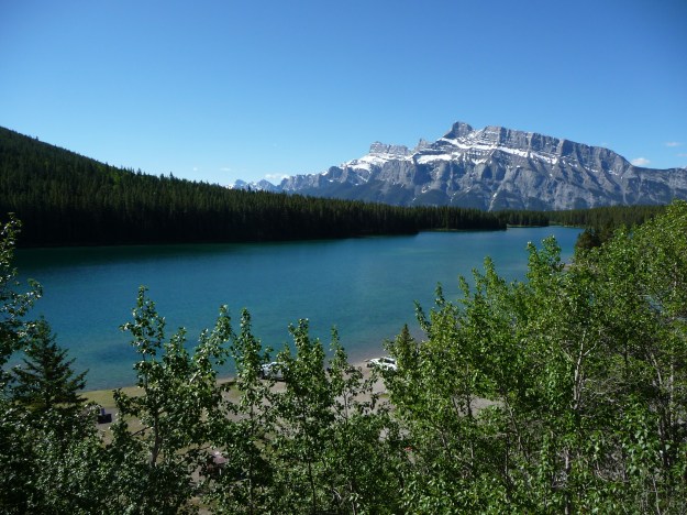 Two Jack Lake and Mount Rundle, Banff.
